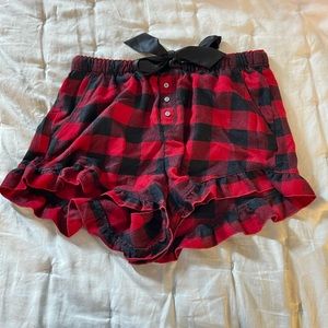 Abercrombie Ruffle Sleep Shorts